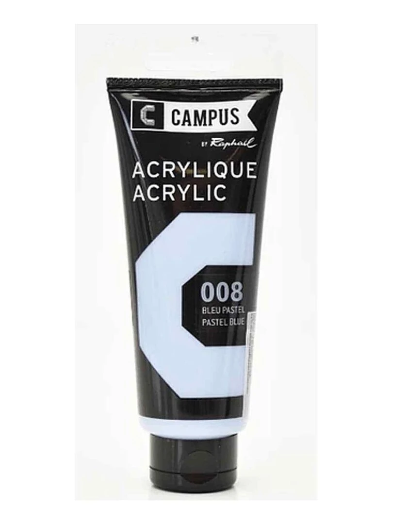 Peinture acrylique 100 ml Bleu pastel n°008 N/A