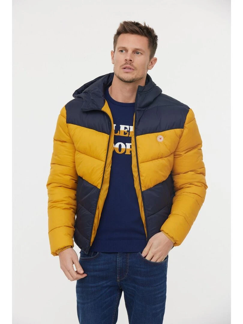 Lee Cooper   Doudoune manches longues polyamide regular FRANA   Bleu marine