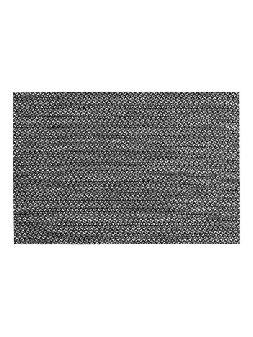 Lot de 4 sets de table Marbling noir   Noir Noir