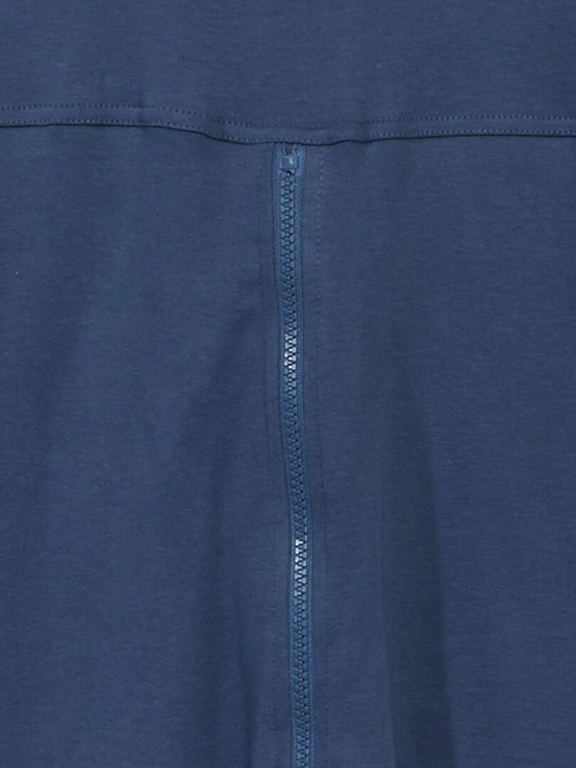 Combinaison avec ouverture zippée   So Easy   Bleu