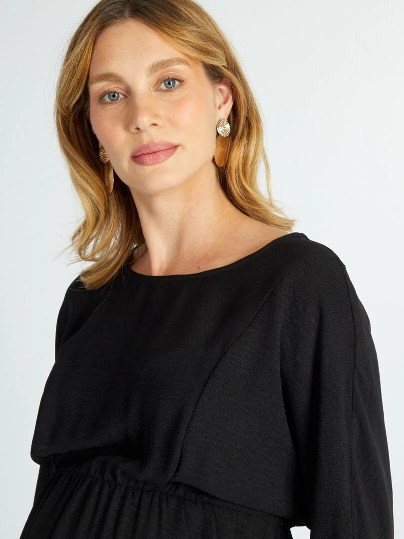 Robe grossesse   noir