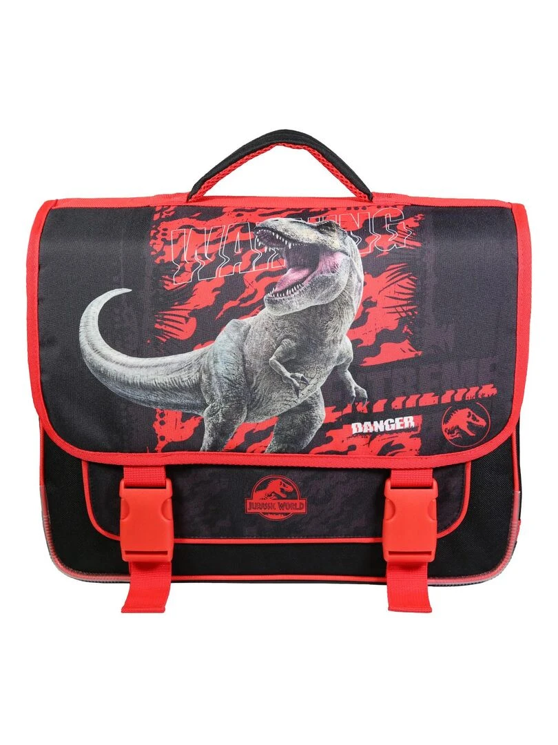 BAGTROTTER Cartable 38 cm Jurassic World Dinosaure Noir Noir