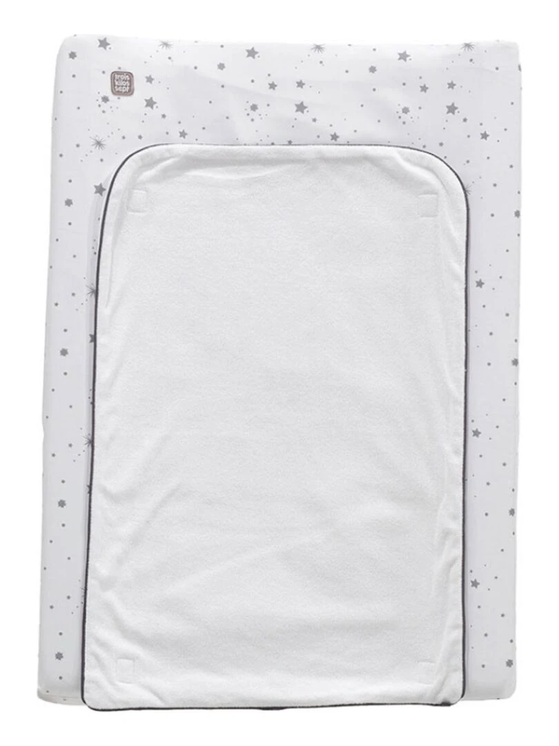 Matelas à langer avec housse Martin et ses copains (70 x 50 cm) Blanc
