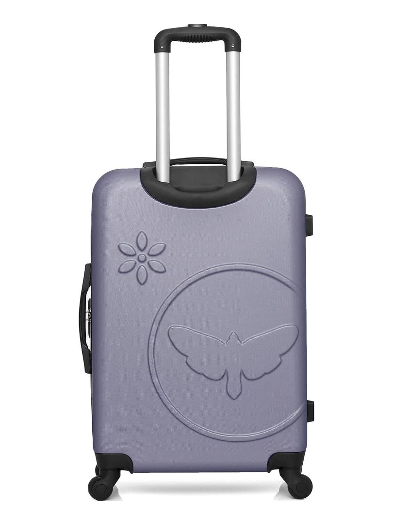 LPB LUGGAGE   VALISE WEEKEND ABS ELEONOR 4 ROUES 65 CM   Violet