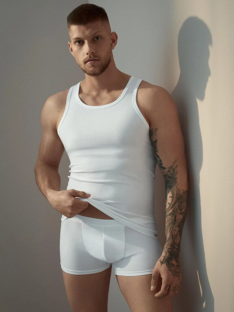 Pack x2 boxers Hermes   Blanc
