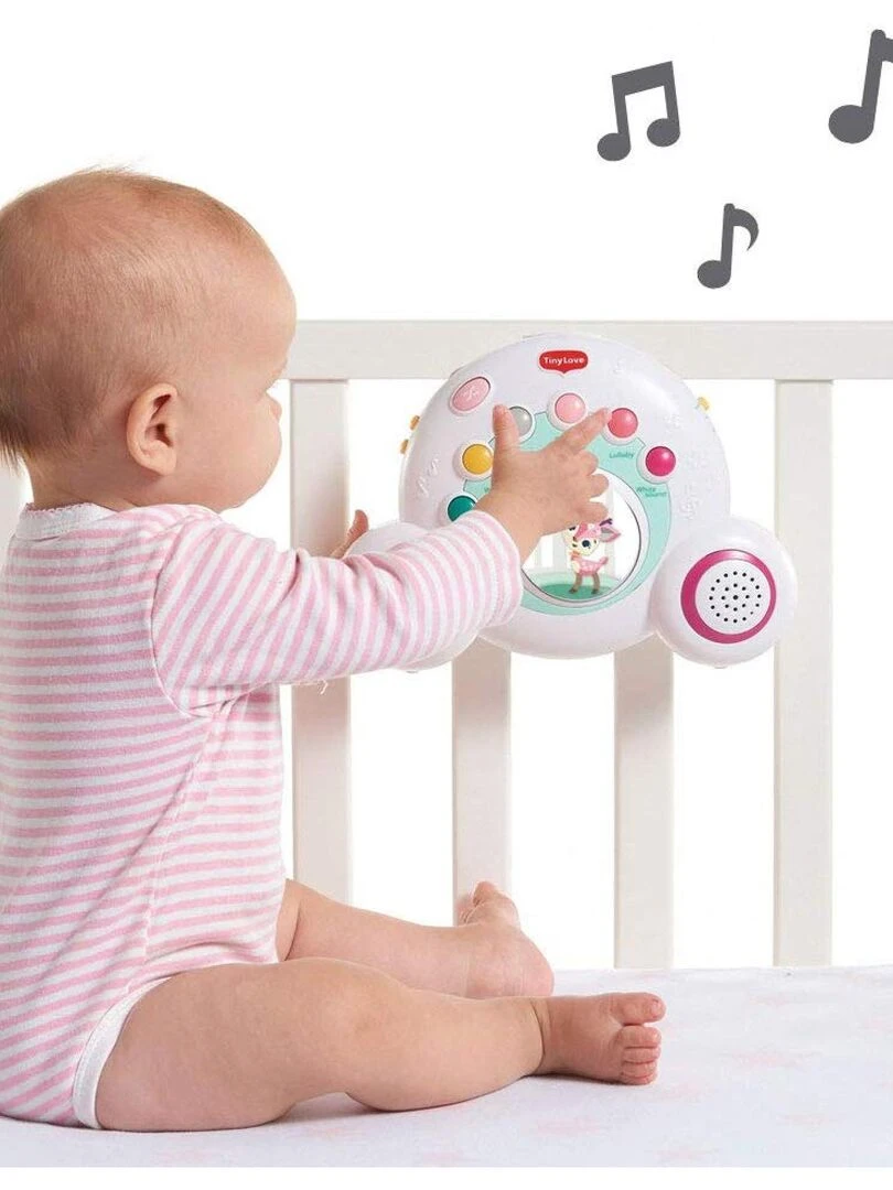 TINY LOVE Mobile Musical Soothe ’n Groove Princess 18 Mélodies dès la Naissance Multicolore