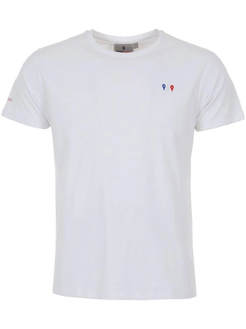 T shirt manches courtes homme CERGIO DEGRE CELSIUS Blanc