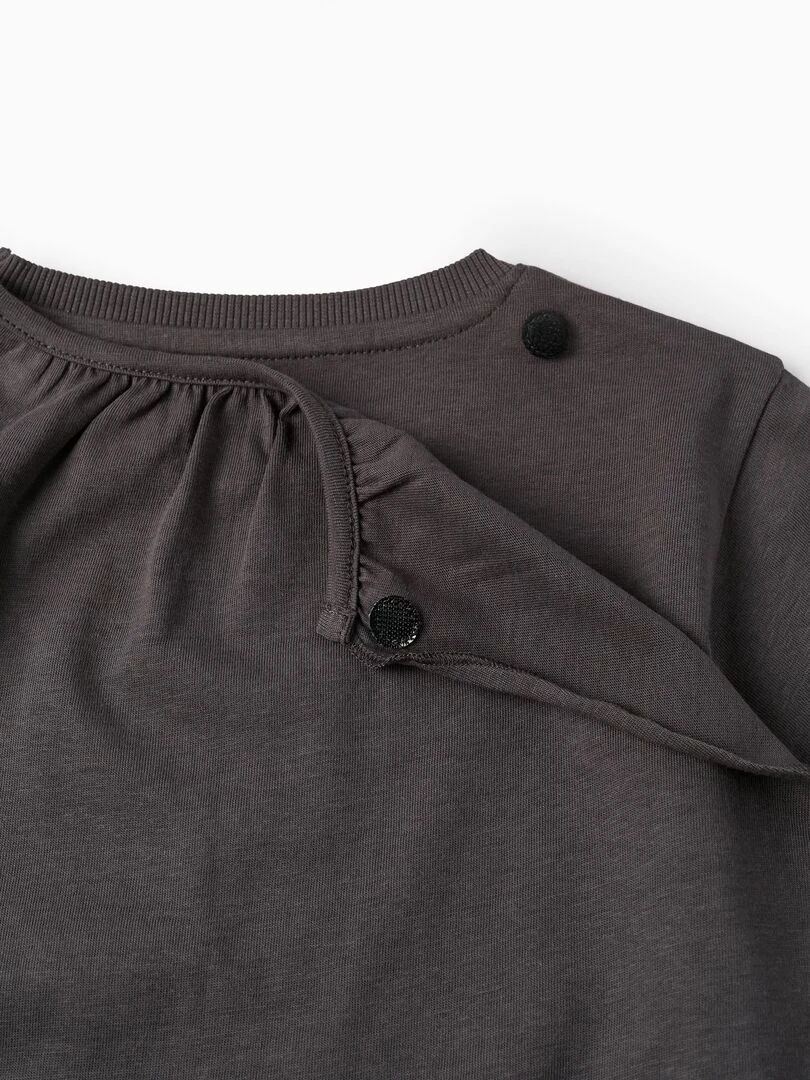 Pyjama avec Cape Amovible pour Garçon 'Batman' manches courtes WARNER BATMAN   Gris foncé