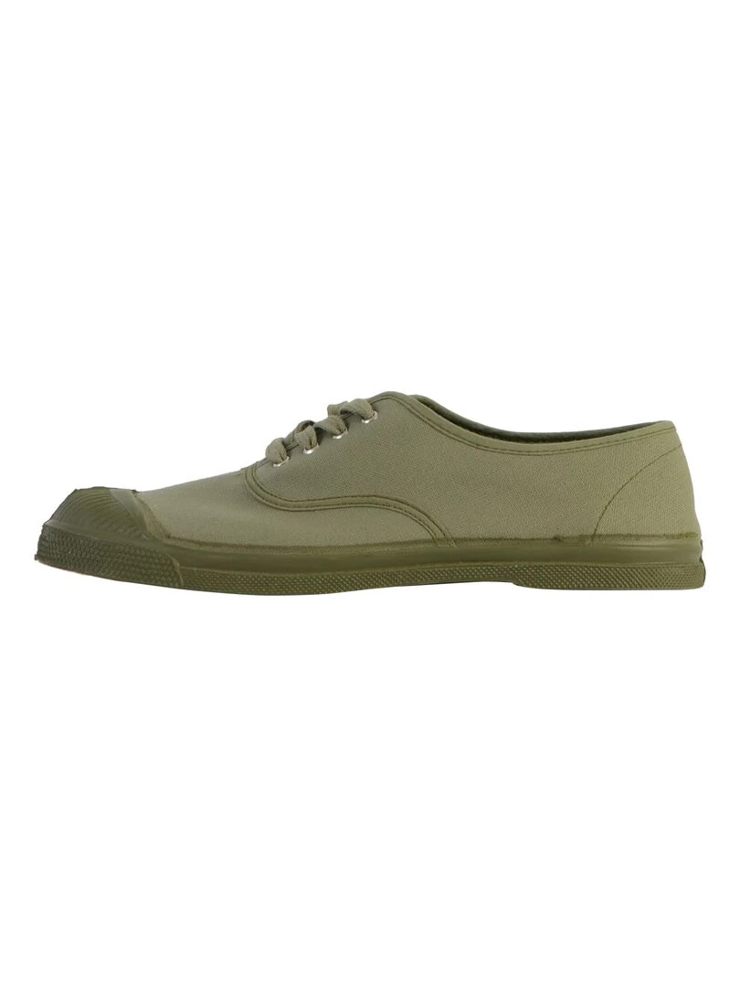 Tennis Bensimon Broderie Anglaise Vert