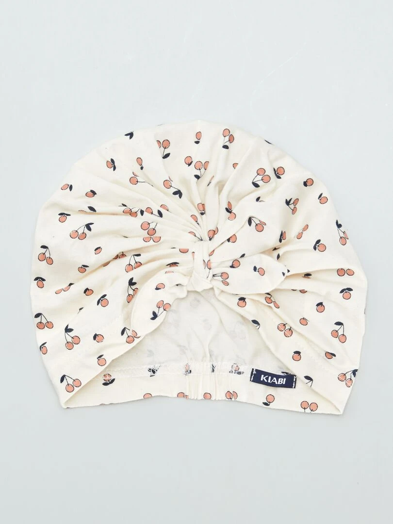 Lot de 2 turbans en jersey   Orange