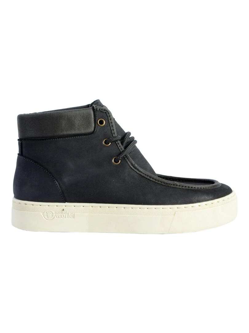 Basket Natural World Wallabi Cuello On Napa Noir