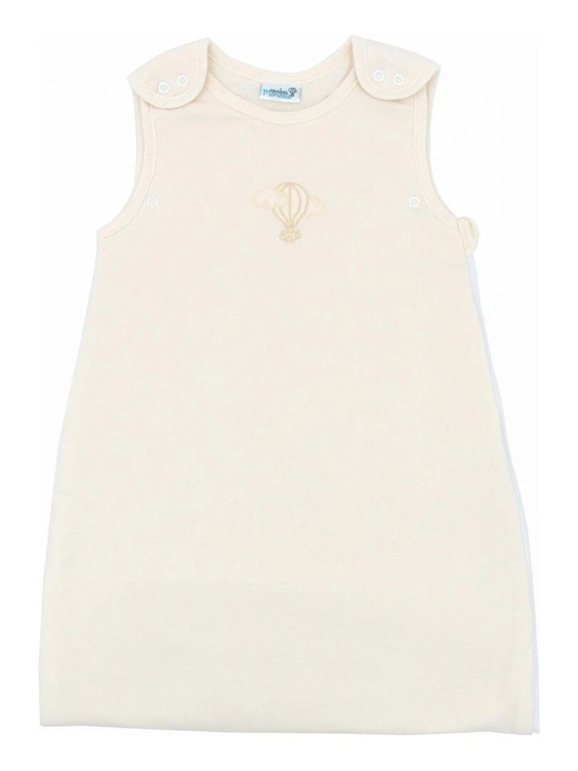 Gigoteuse Été Évolutive 3 6 mois Coton Bio couleur Crème   Blanc cassé