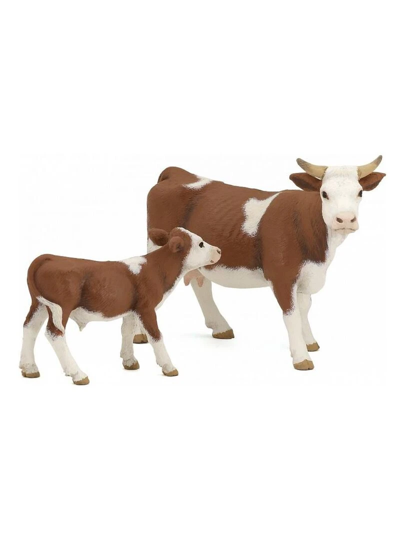 Figurine vache Simmental   N/A