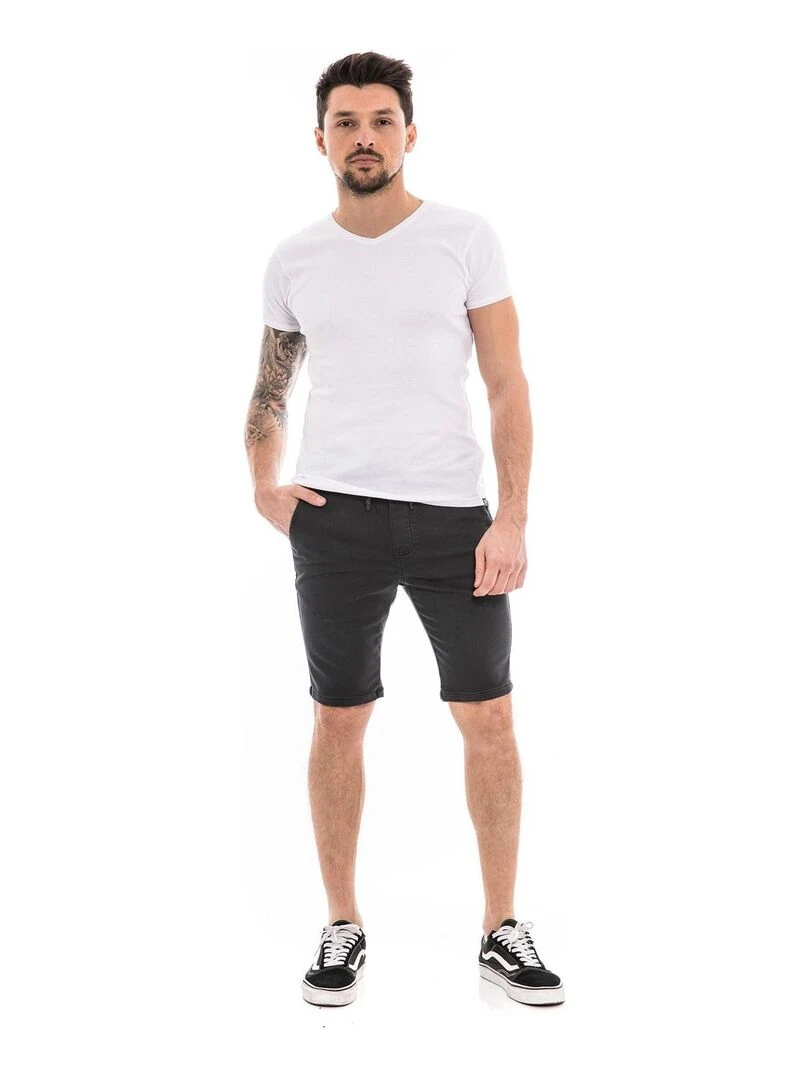 Bermuda slim BETESDA   Bleu marine