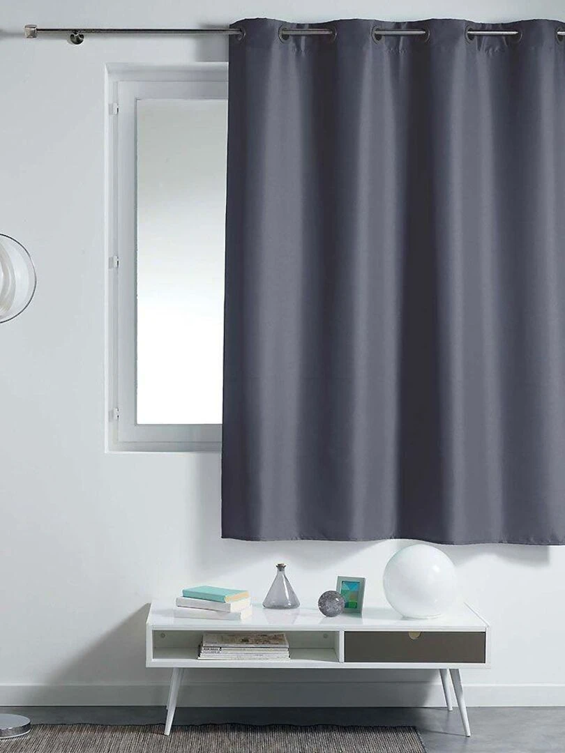Rideau Essentiel Gris foncé
