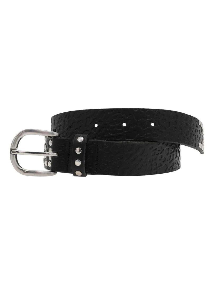 KAPORAL Ceinture cuir Noir