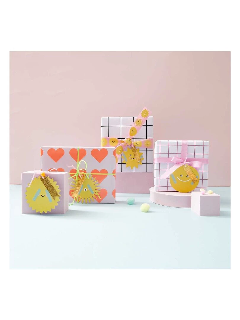 Etiquettes cadeaux soleil N/A