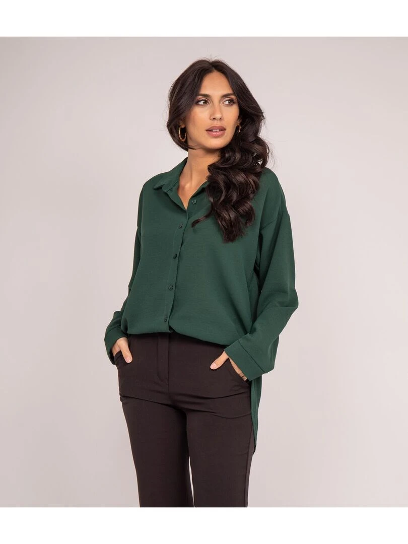 Chemise OSTERIA Vert foncé