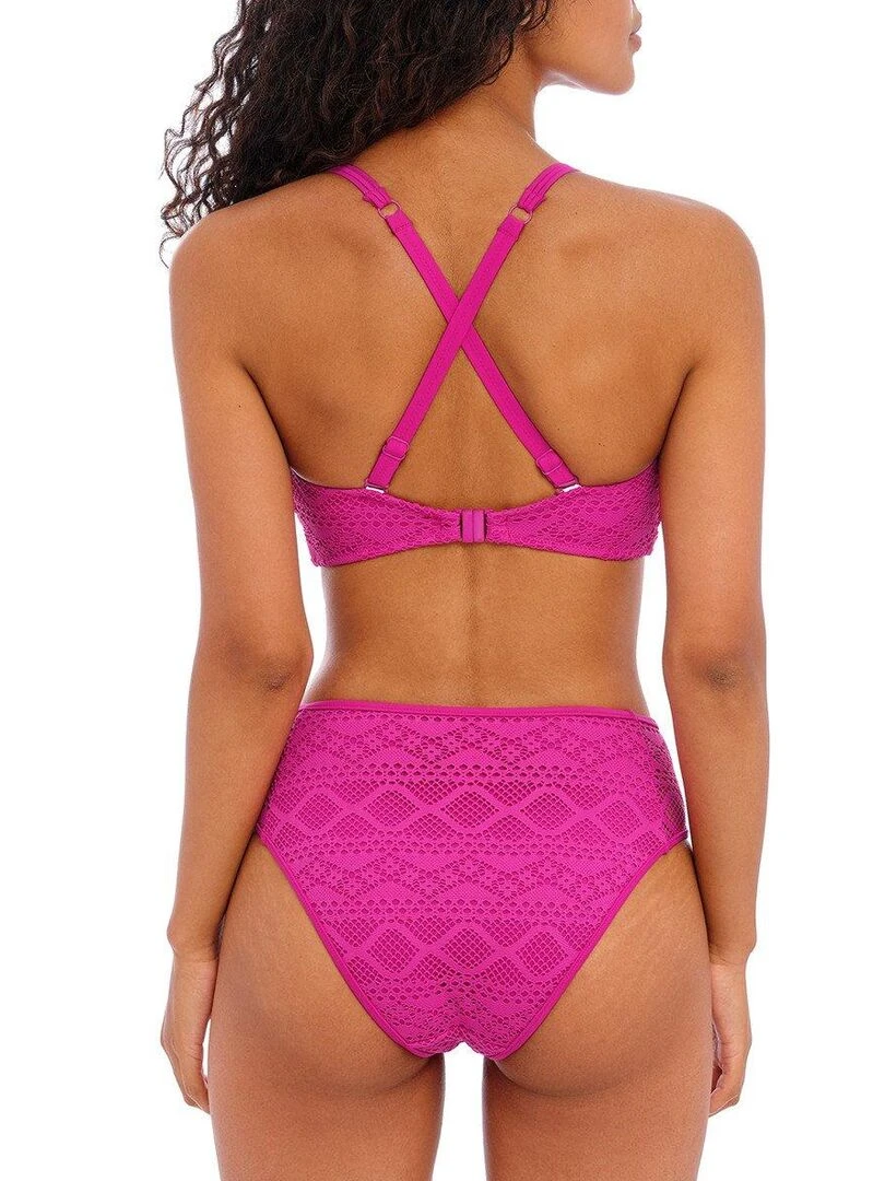 Haut de maillot de bain brassière à armatures cachées Sundance   Rose