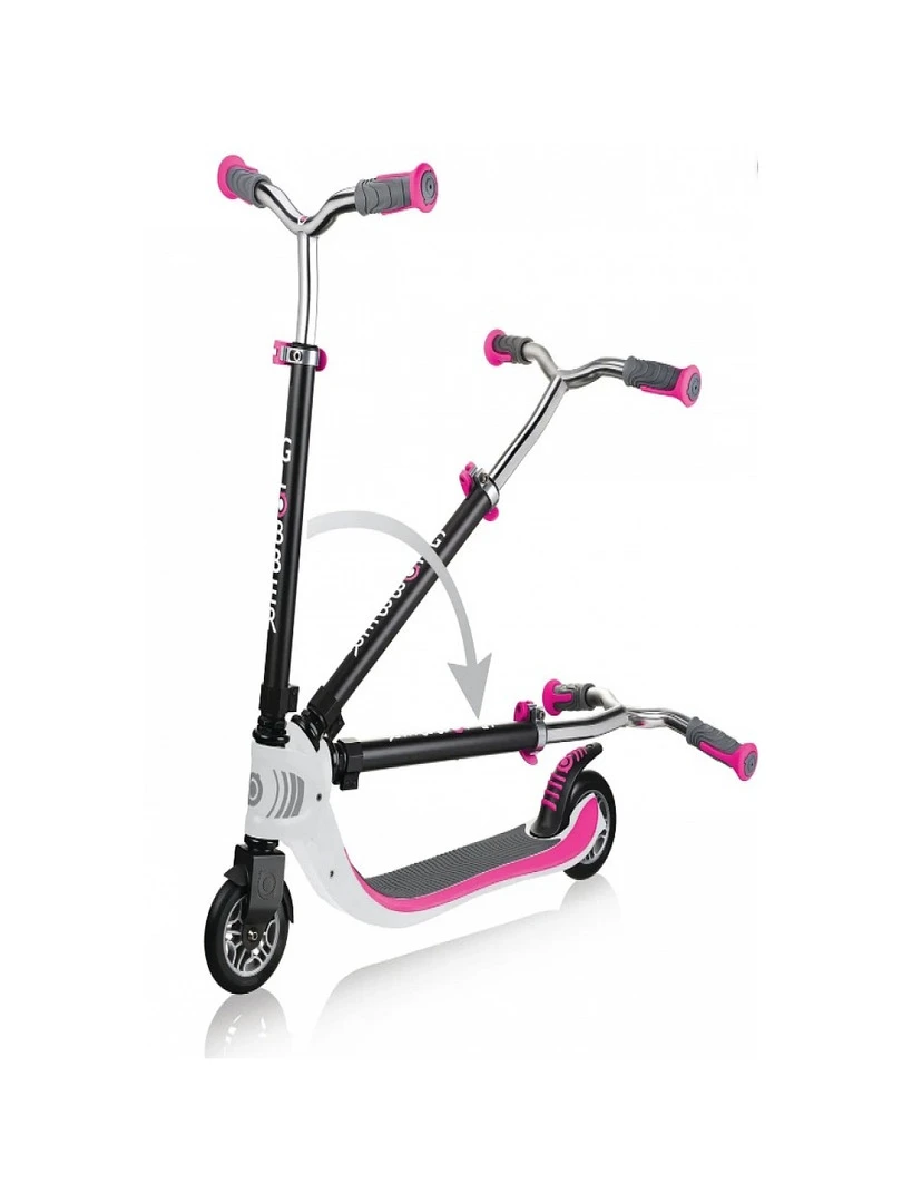 Trottinette 'globber' Flow Foldable 125 White Pink   N/A