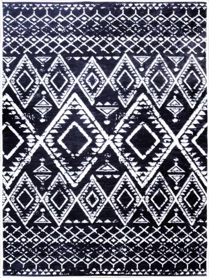Tapis BERBERES Anthracite gris anthracite