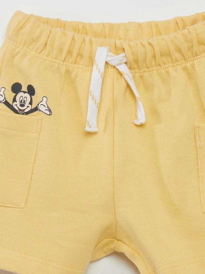 Short 'Mickey' de 'Disney' Jaune