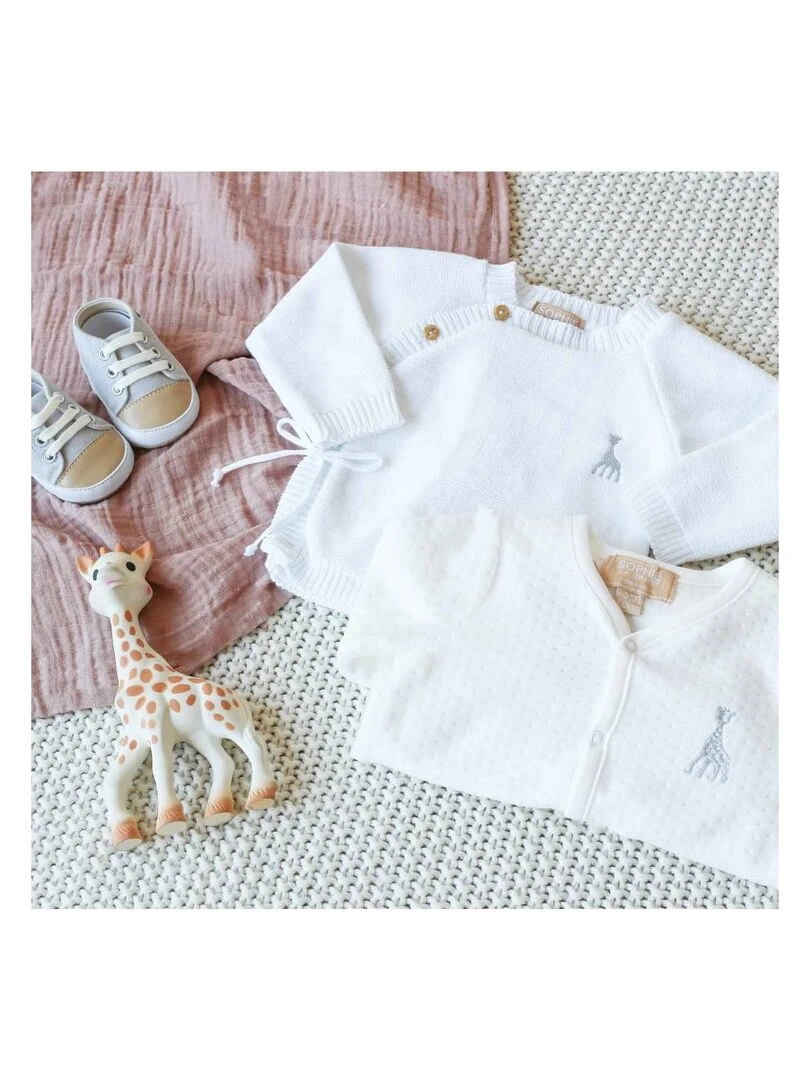 Brassière Sophie la Girafe® bébé Trois Kilos Sept   Blanc