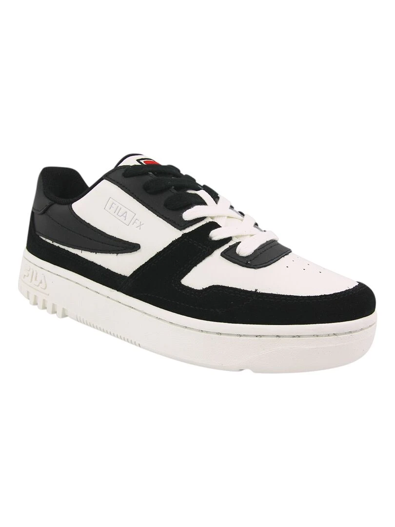 Baskets cuir 'Fila' 'Fxventuno Cb Low' Blanc