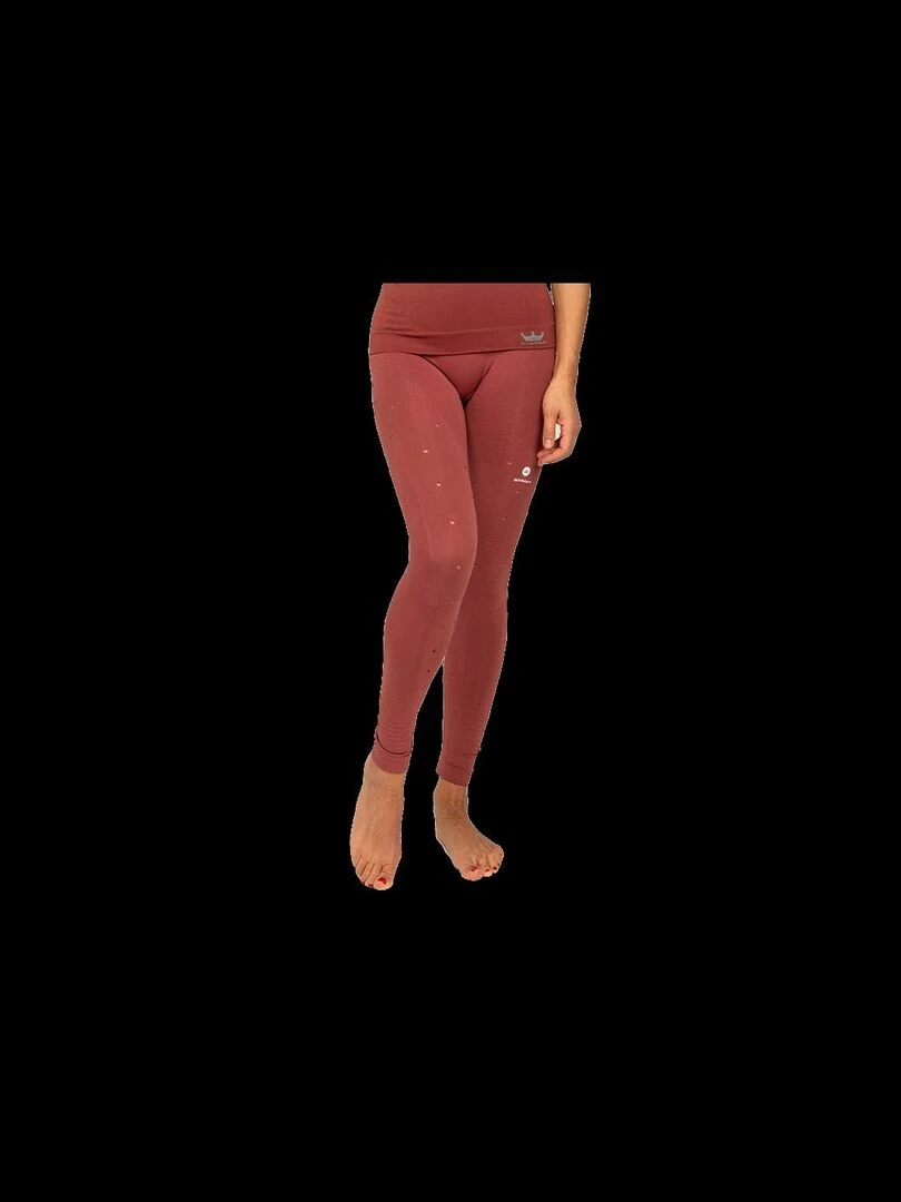 Legging Femme Fitness sans coutures Fibre Emana Taille haute Namasté Marron