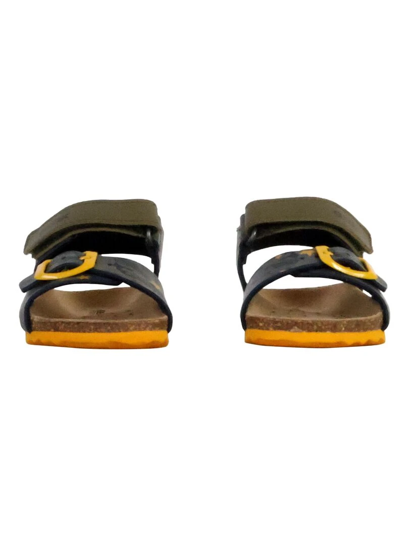 Sandale cuir enfant Geox Chalki   Gris