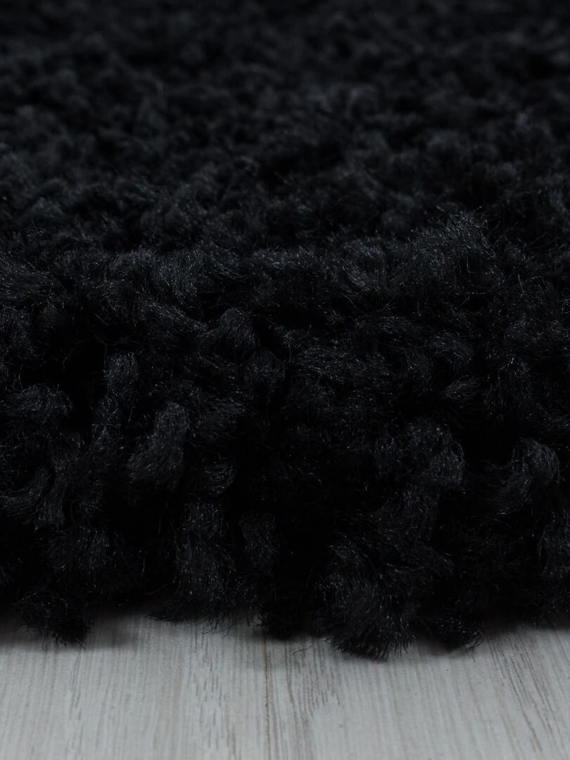 Tapis shaggy UNI I OEKO TEX®   Noir