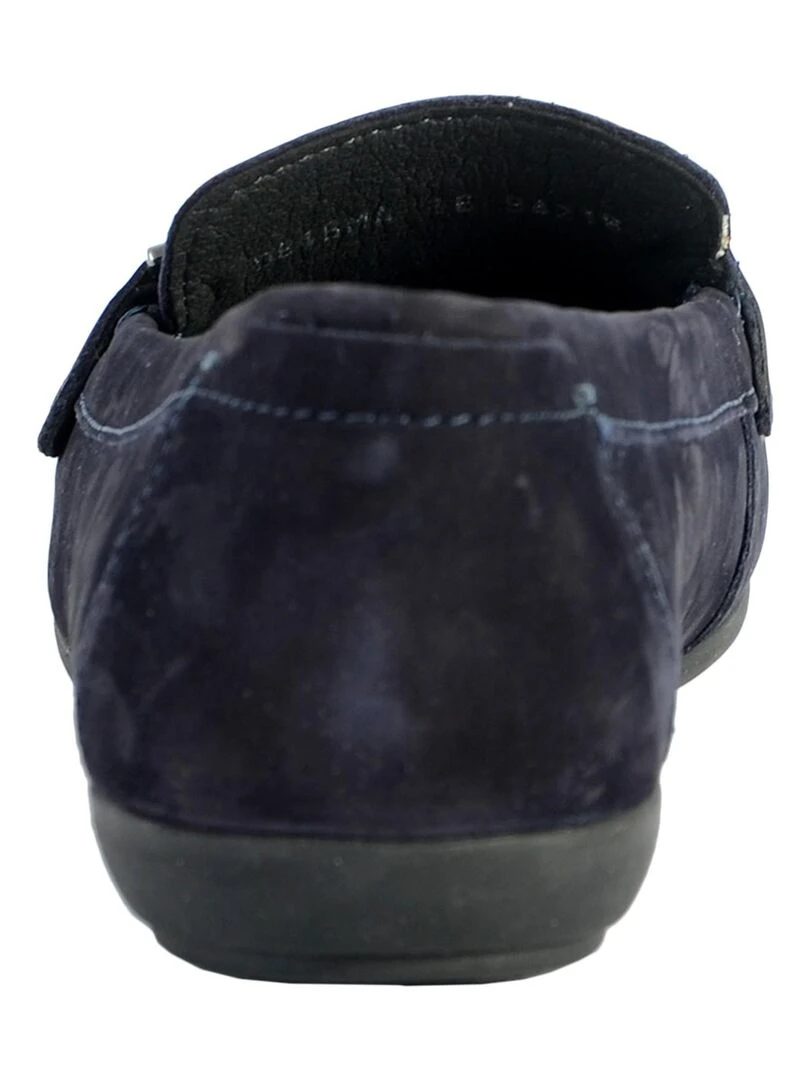 Mocassin Cuir Geox Annytah   Bleu