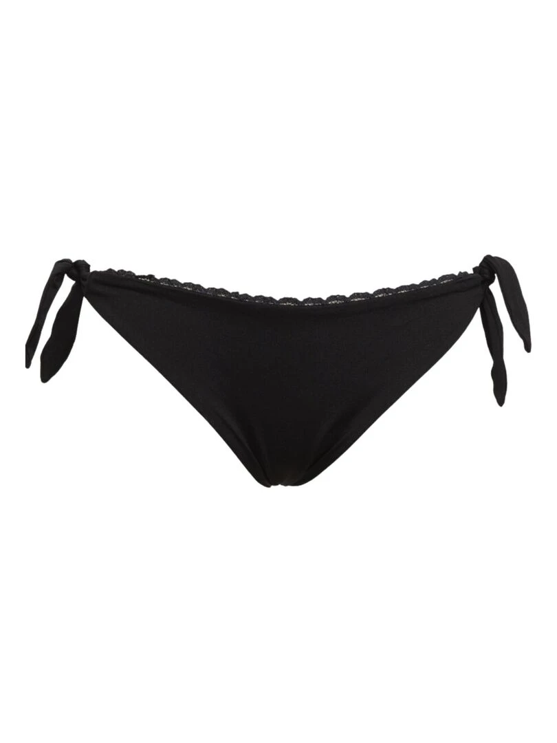 Bas de bikini à nouettes Casa Di Bambole   Noir