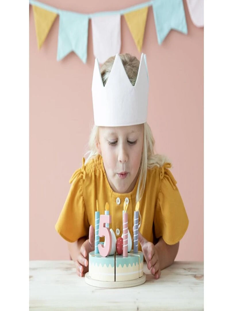 Gâteau d'anniversaire en bois XL   N/A