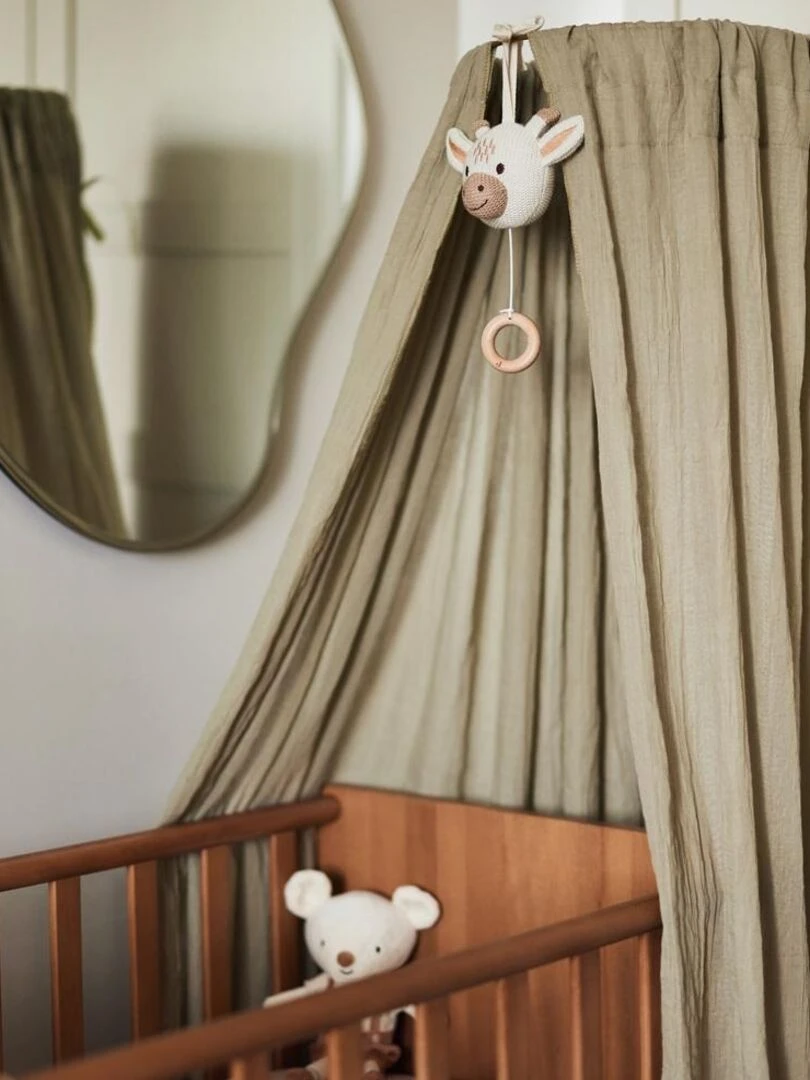 Ciel de lit vintage Olive Green (155 cm) Vert