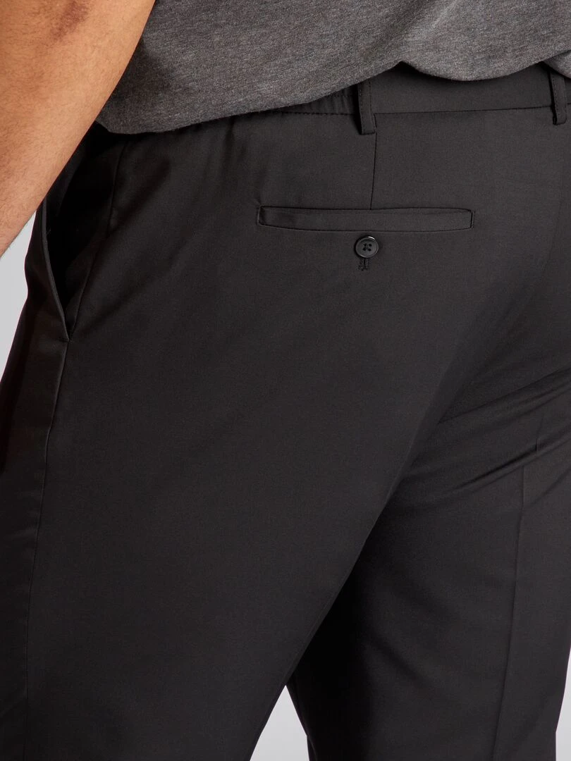 Pantalon de costume slim   noir