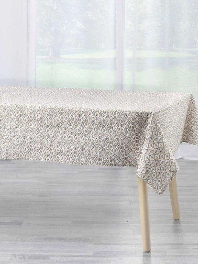 Nappe rectangulaire Meridienne   Jaune