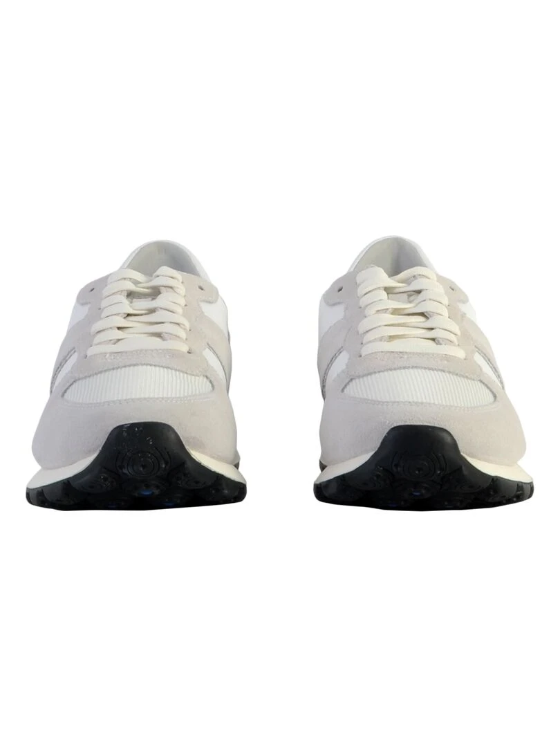 Basket Cuir Geox U Spherica Vseries   Blanc