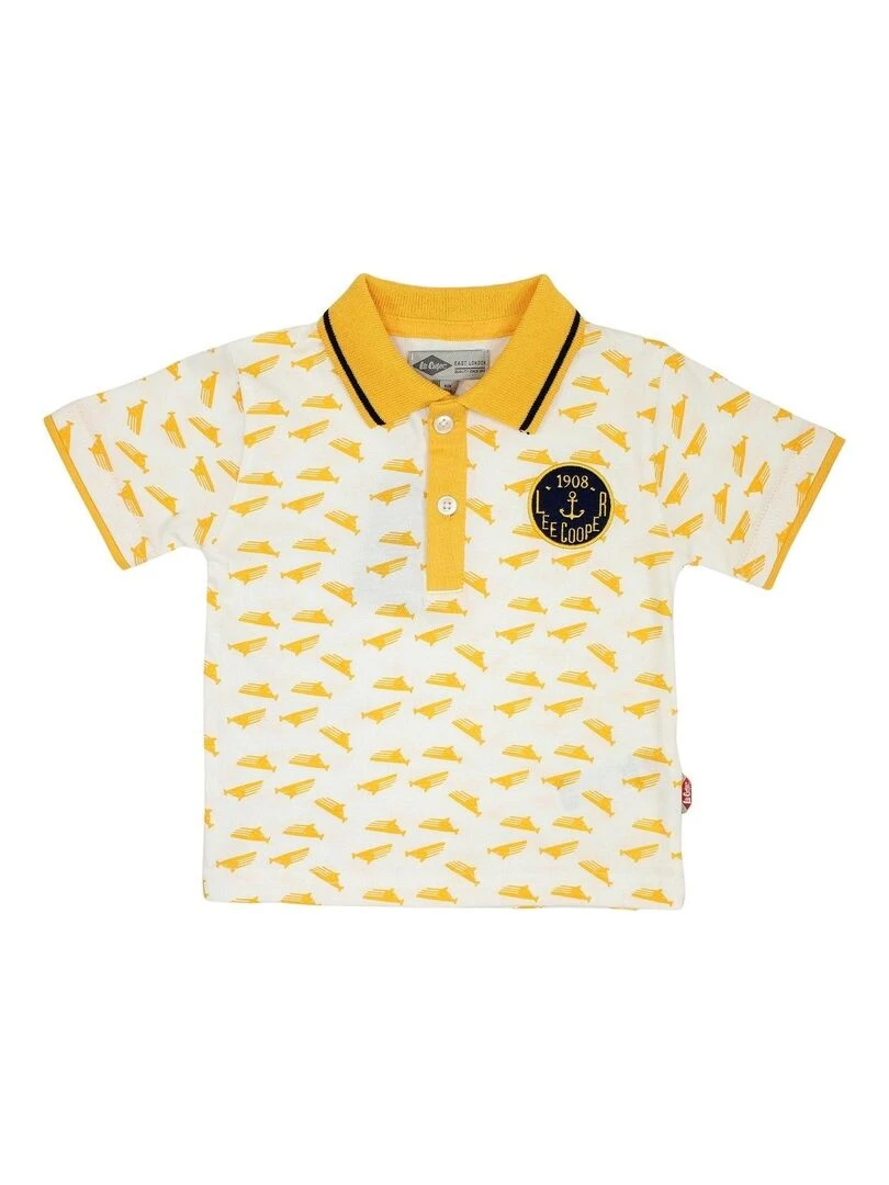 Lee Cooper   Ensemble ​​T shirt short bébé garçon Imprimé Lee Cooper   Jaune