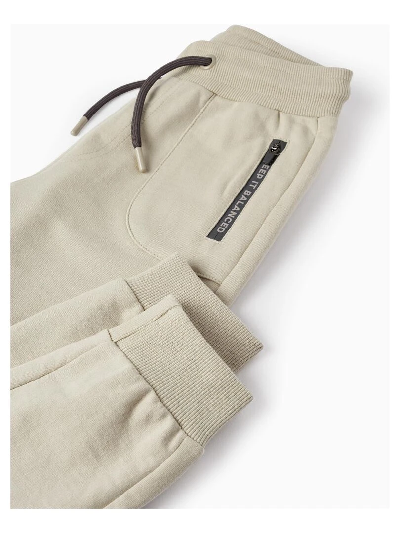 Pantalon de Sport pour Garçon 'Slim Fit'  NATURE TAKEOVER   Beige