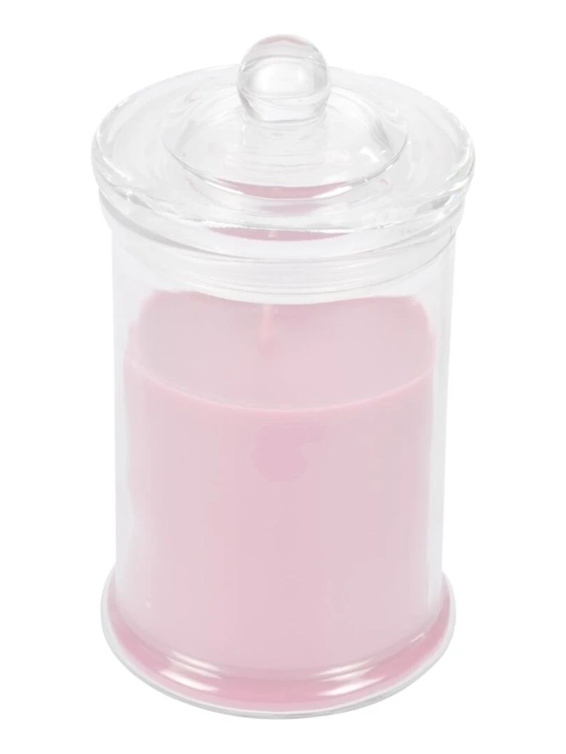 Bougie parfumée en bocal Rose clair