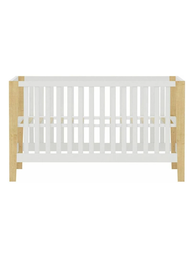 Pack lit bébé avec matelas Olympe AKITEN RETAIL Blanc