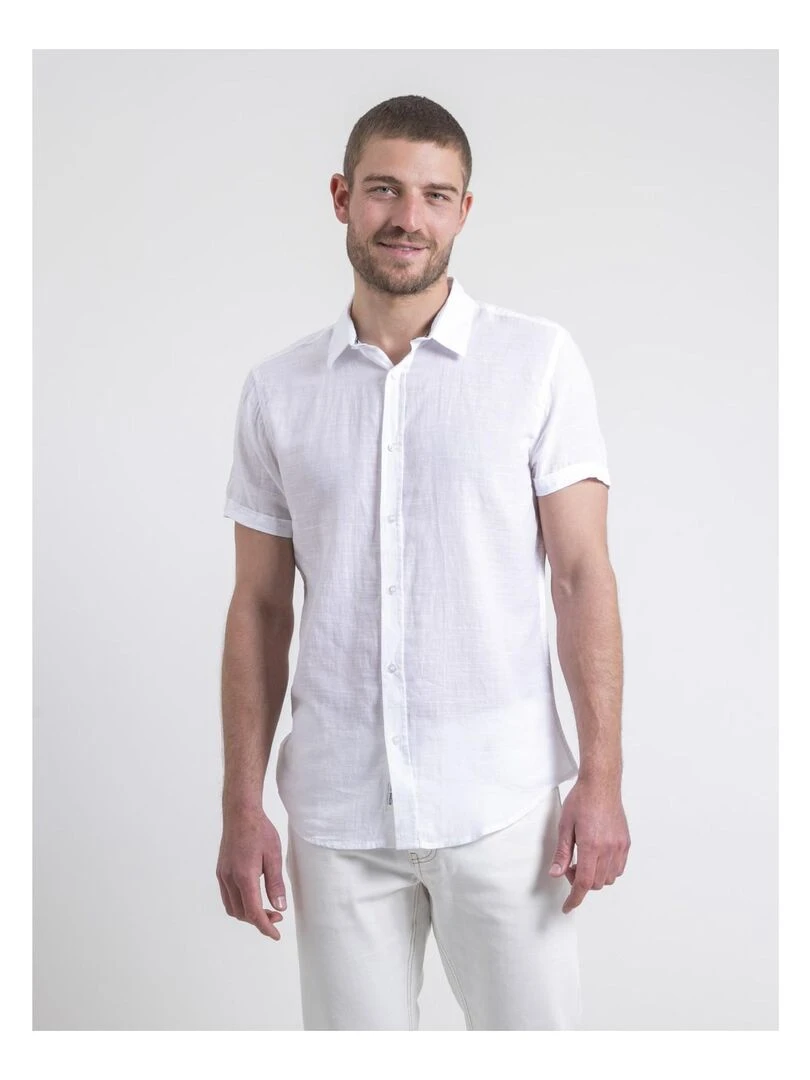 Chemise manches courtes DAPERMI Blanc