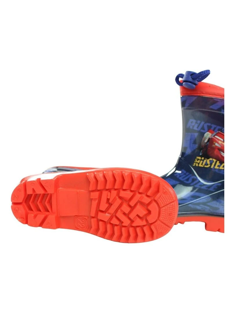 Disney   Bottes garçon imprimé Cars   Bleu marine