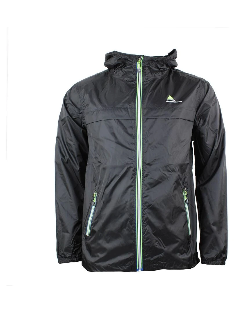 Coupe vent homme CARNEW PEAK MOUNTAIN Noir Noir