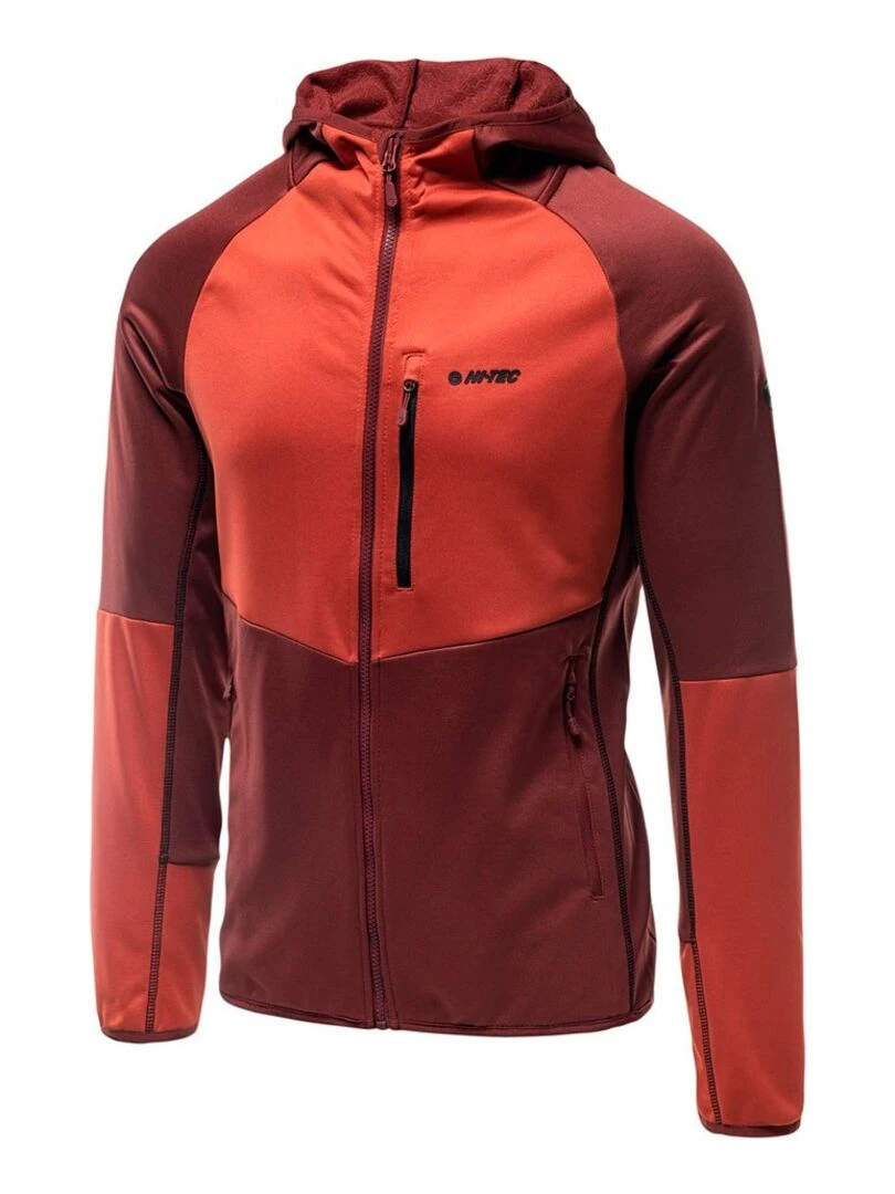 Hi Tec   Veste à capuche CAMIL   Rouge brique