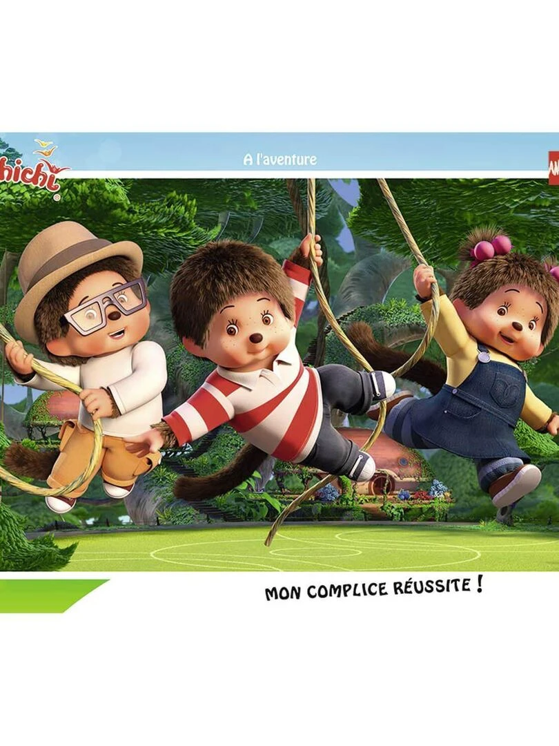 Puzzle Cadre 15 pièces : A l'aventure Monchhichi N/A
