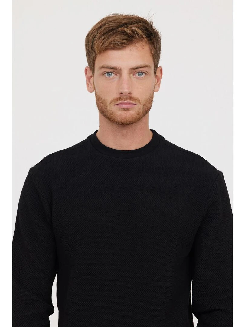 Lee Cooper   Sweatshirt coton regular EVELO   Noir