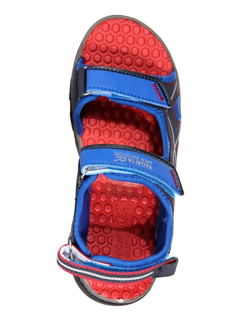 Regatta   Sandales KOTA DRIFT   Bleu Rouge