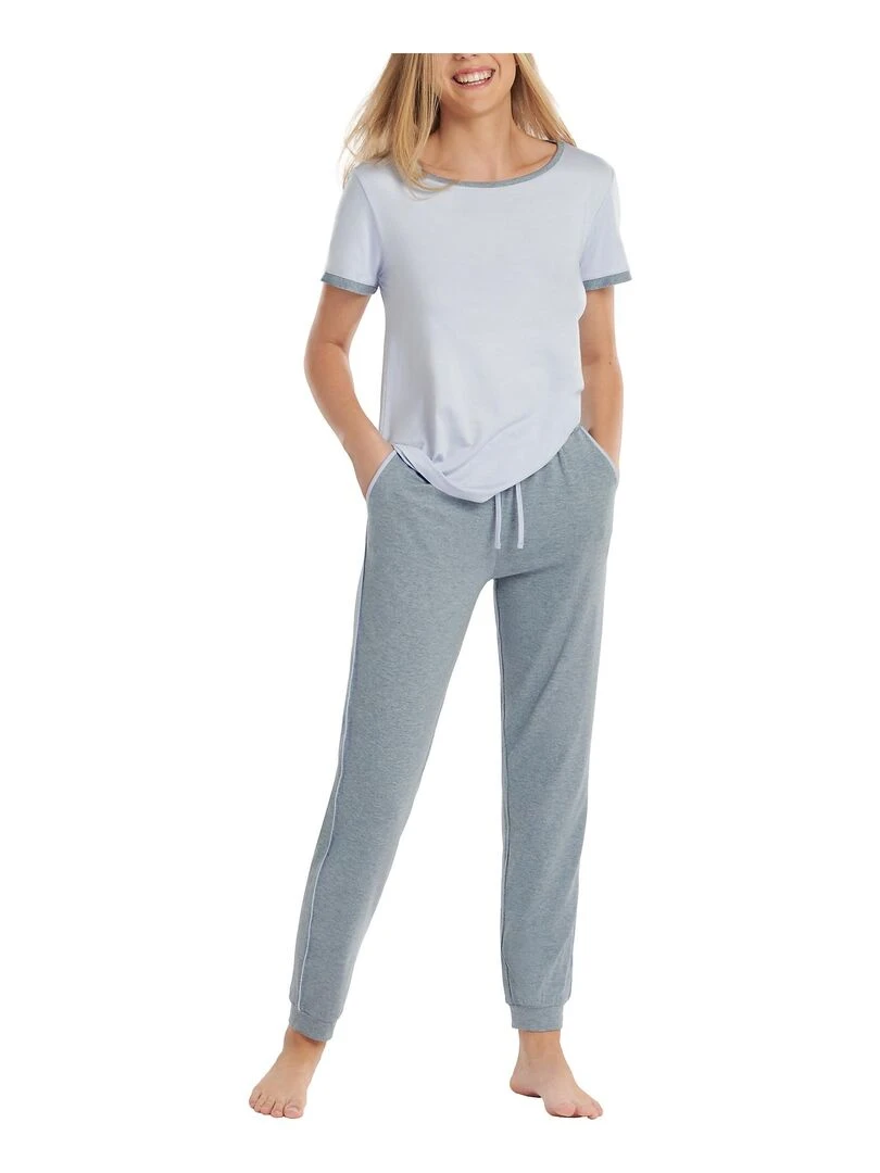 Bas pyjama pantalon Laura   Gris
